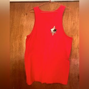 Muscle Tee Shirt SZ M NORTH SHORE HAWAII Tank Top Surfer Beach Island Surfboard